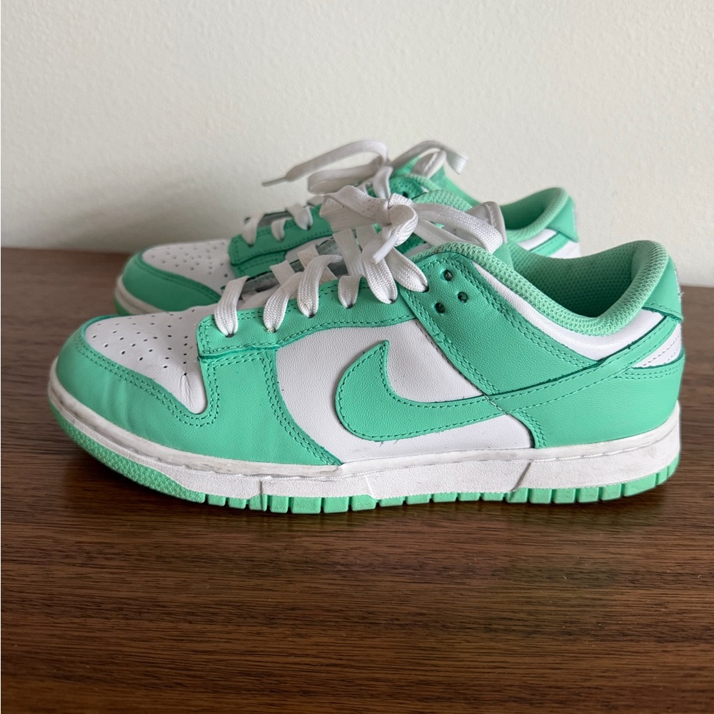 Nike Dunk Low “Green Glow” (DD1503-105) in White/Green Glow